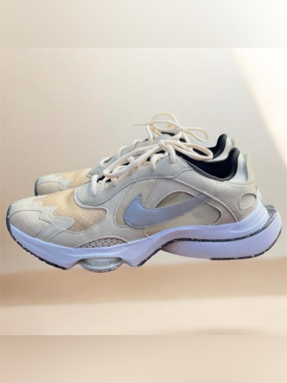 Nike Air Zoom Division Women's Training Shoes Oatmeal Sz 8.5